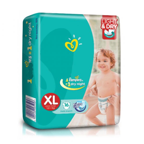 Pampers Dry Pants XL Boys 16pcs